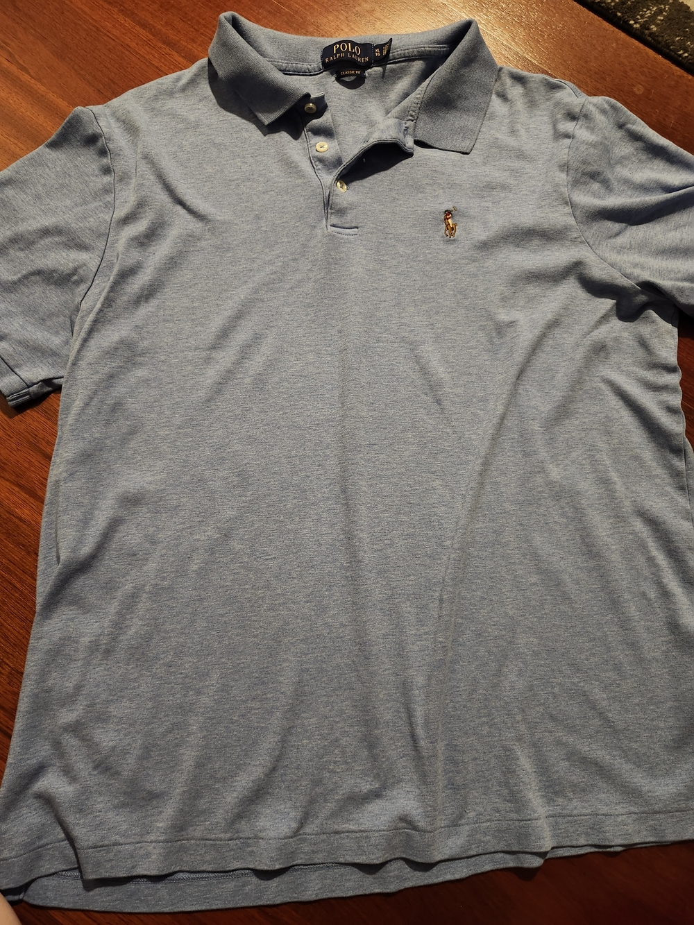 Polo by Ralph Lauren Light Blue Short-Sleeve Polo Shirt